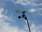 Windmeter voor het meten van de windrichting en windsnelheid